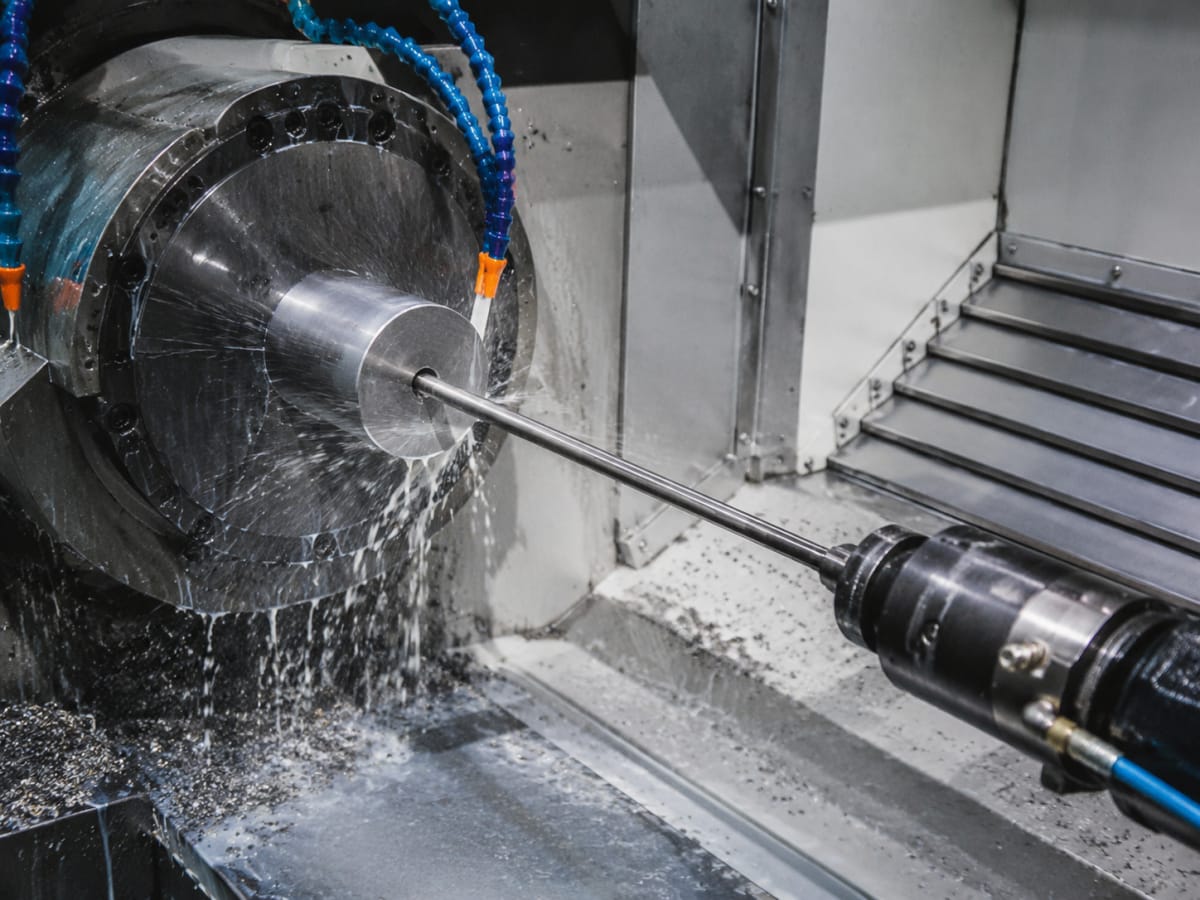 Insight 11 cnc deep hole drilling gundrilling operation metal new