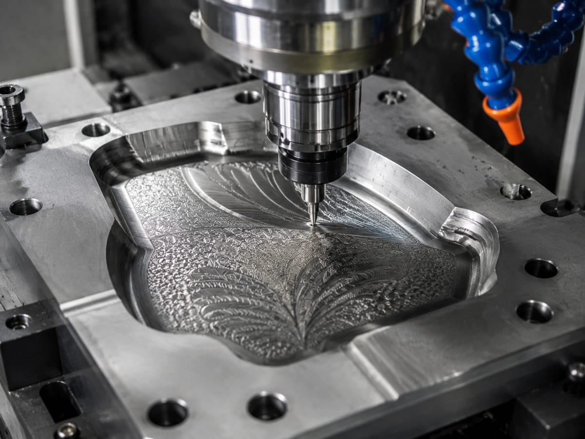 Insight 28 cnc engraving detailed patterns metal surface mold new